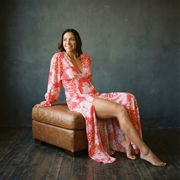 ASOS Design Dresses & Skirts - ASOS Design Red Pink Floral Patchwork Maxi Dress 4 Deep V Romantic Statement